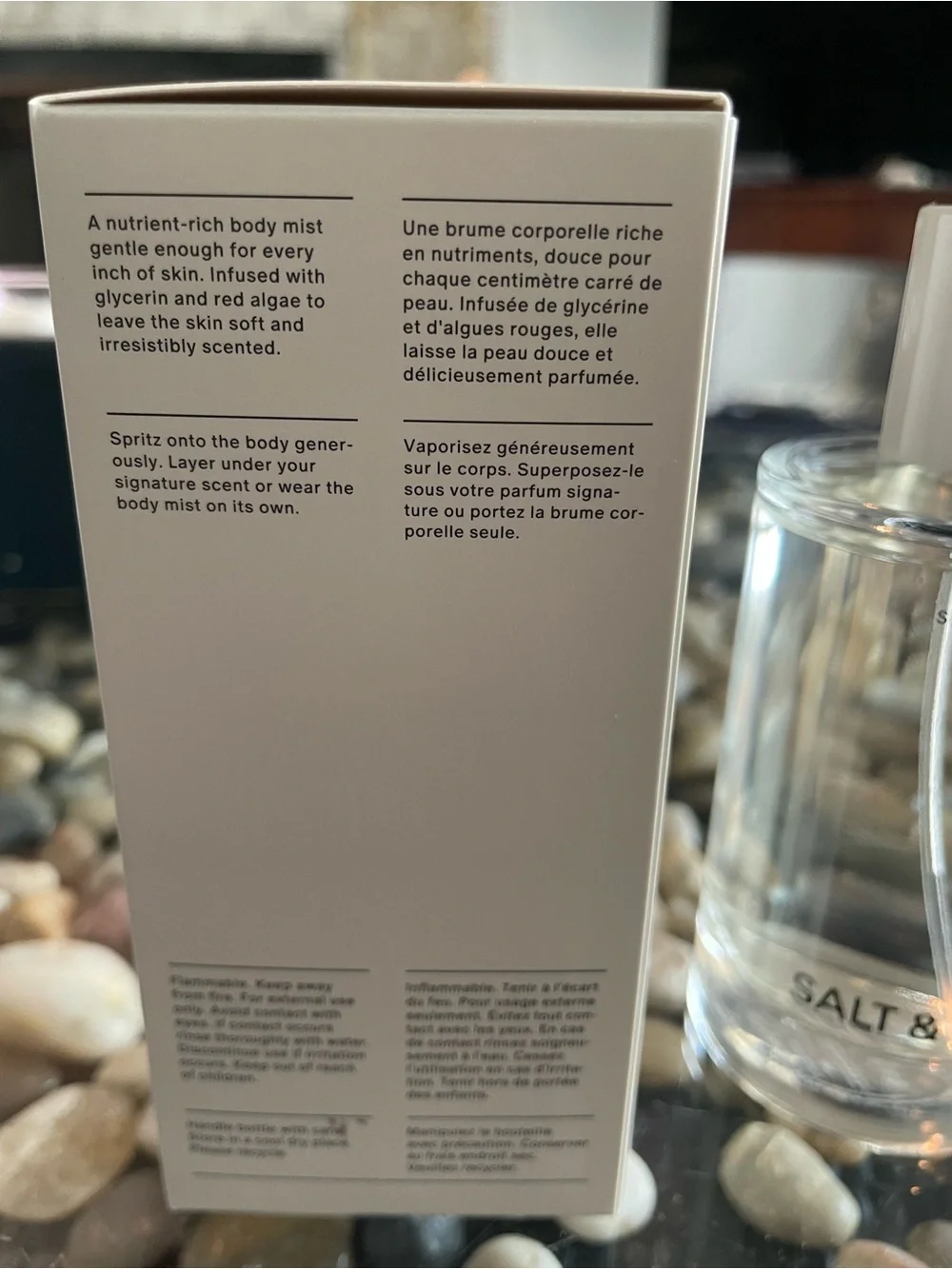Salt & Stone Body Mist in Santal & Vetiver